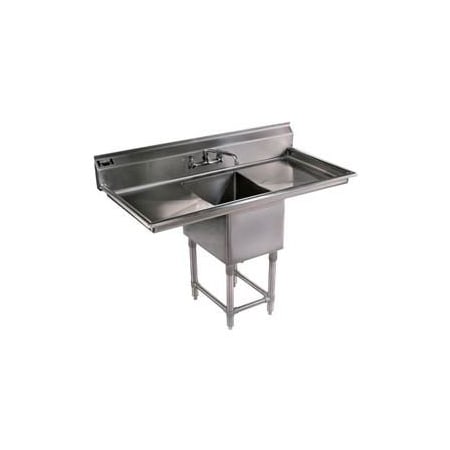 Aero Aero Manufacturing Company One Bowl Aerospec SS NSF Sink w/ Two 18'W Drainboards 2F1-2116-18LR